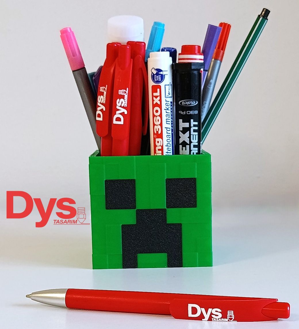 Dys Tasarım Minecraft Temalı Kalemlik